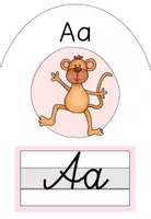 Vorschau - Poster - Anlaute | Schreibschrift | Klassenraum - Dekoration - Seite 2