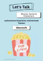 Vorschau - Arbeitsblätter - Freies Sprechen Oberstufe: Movies & Series - mit Reflexion - Deckblatt