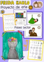 Vista previa - Manualidades / Dibujos para colorear - Frida Kahlo en la clase de arte – Proyecto artístico creativo - Portada