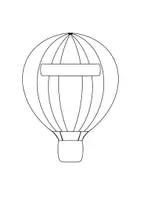 Vorschau - Mal- und Bastelvorlagen - Geburtstagskalender_Heißluftballons - Seite 1