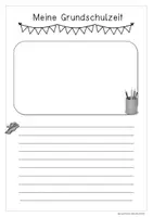 Vorschau - Arbeitsblätter - Meine Grundschulzeit für Erinnerungsordner/Portfolio - Seite 3