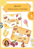 Vorschau - Poster - Der Sommer - Themenplakate in 2 Versionen - Deckblatt