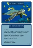 Vorschau - Bildkarten - 9 Rätselbriefe zum Raten - von den Meerestieren - Seite 1