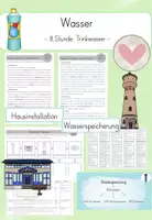 Vorschau - Stundenentwürfe - Wasser: 8.Stunde - Trinkwasser - Deckblatt
