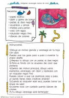 Vista previa - Hojas de trabajo - Proyecto de arte de verano – Dibujo paso a paso, láminas para colorear e instrucciones guiadas - página 1