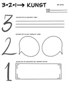 Vorschau - Arbeitsblätter - Reflexionsbogen Kunst - Deckblatt
