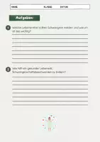 Vorschau - Arbeitsblätter - Ernährung und Lebensweise in der Schwangerschaft - Seite 3