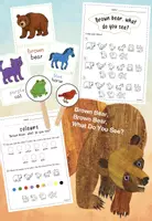 Vorschau - Arbeitsblätter - Brown bear, what do you see? - Deckblatt