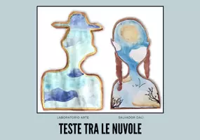 anteprima - Materiale per pittura e bricolage - Laboratorio d’arte ispirato a Salvador Dalí - Pagina di copertina