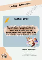 Vorschau - Stundenentwürfe - Gewerkschaften, Tarifverhandlungen & Streik (Rollenspiel) - Seite 1