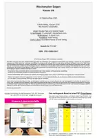 Vorschau - Arbeitsblätter - Wochenplan Sagen Klasse 5-6 | Lesekompetenz, Grammatik & Kreatives Schreiben | Differenziert in 3 Niveaustufen mit Lösungen - Seite 1