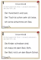 Vorschau - Arbeitsblätter - Stolpersätze (Klasse 1) Lesen Kartei 5 - Seite 3