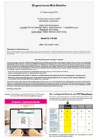 Vorschau - Spiele - 20 ganz kurze Mini-Sketche | Kindertheater, Jugendtheater, Schulfest, Elternabend, Aufführung, lustig, 2 Rollen | Theater Klasse 3-13 Grundschule Sekundarstufe schnell einsetzbar - Seite 1