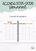 Vista previa - Para docentes: organización, planificación y formación - Pack cuaderno profesor hojas + agenda semanal 25-26 - página 3