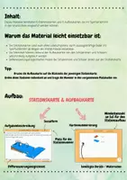 Vorschau - Stationenlernen - ROLLEN & DREHEN (Bodenturnen) in der Grundschule - Stationskarten (Sportunterricht) - Seite 1