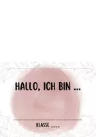 Vorschau - Bildkarten - ✏️ Namensschilder - neue Klasse ✏️ - Seite 2