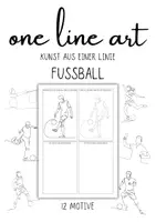 Vorschau - Arbeitsblätter - One Line Art - Kunst aus einer Linie - Fußball - Seite 2