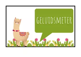 Voorbeeld - Geluidsmeter thema lama - Pagina 2