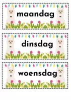 Voorbeeld - KALENDER klasthema lama - Pagina 1