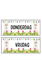 Voorbeeld - KALENDER klasthema lama - Pagina 3