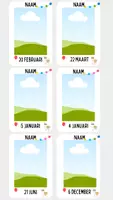 Voorbeeld - Polaroid verjaardag - lama - Voorblad