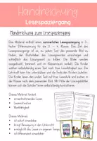 Vorschau - Arbeitsblätter - Lesespaziergang Sommer | Sommerfest Lesen Klasse 2-4 #sommervibez - Seite 3