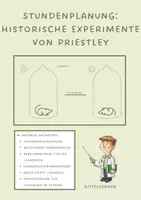 Vorschau - Stundenentwürfe - Stundenplanung: Historische Experimente zur Fotosynthese nach Priestley - Deckblatt