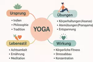 Vorschau - Arbeitsblätter - Arbeitsblätter zum Thema "Yoga" + Lösung & MP3 + Mindmap + Infografik - Seite 2