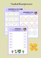Voorbeeld - Maaltafelkampioenen 2de leerjaar/groep 4 - Voorblad