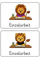 Vorschau - Präsentationen/Tafelbilder - Visualisierungen Sozialformen Löwenklasse - Seite 3