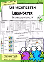 Vorschau - Arbeitsblätter - Rechtschreibtraining Teil 14 - Lernwörter automatisieren - Deckblatt