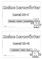 Vorschau - Arbeitsblätter - Rechtschreibtraining Teil 14 - Lernwörter automatisieren - Seite 2