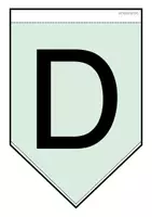 Vorschau - Mal- und Bastelvorlagen - Girlande - Schulstart "Du bist 1. Klasse!" - Seite 1