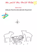 Vorschau - Unterrichtsreihen - Christ Child Craft Activity – Primary School Christmas Project - Seite 3