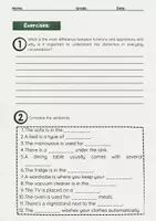 Vorschau - Arbeitsblätter - Hausgegenstände: Möbel – Geräte – Räume (Englisch) - Seite 3