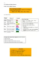 Vorschau - Arbeitsblätter - Word order, sentence structure | Satzbau Übungen Englisch - Deckblatt