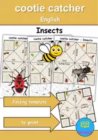 Vorschau - Spiele - Insects: Himmel und Hölle / Cootie Catcher - Englisch - Deckblatt