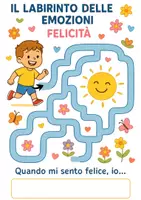 anteprima - Materiale di supporto/inclusione - Il Labirinto delle Emozioni - Pagina 1