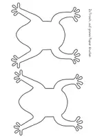 Vorschau - Mal- und Bastelvorlagen - Bastelvorlage - Wackelnder Frosch auf Seerose- Kunst im Frühling - Seite 3