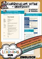 Vorschau - Arbeitsblätter - BUSINESS COMMUNICATION - Materialpaket (CV, application & letter of complaint) - Seite 1
