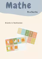 Vorschau - Fördermaterial/Inklusion - Bruchkarten - Brüche in Rechtecken - Deckblatt