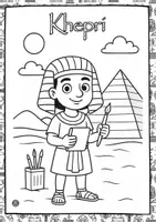 anteprima - Altro tipo di materiale - 🏺✨ KIT DI ATTIVITÀ BACK TO SCHOOL – L’AVVENTURA DI KHPERI - Pagina 3