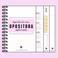 Vista previa - Para docentes: organización, planificación y formación - AGENDA DE UNA OPOSITORIA OPTIMISTA (interior en B/N) - Portada