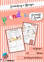 Vorschau - Arbeitsblätter - prendre - Erarbeitung + Übungen (Unregelmäßige Verben) - Deckblatt