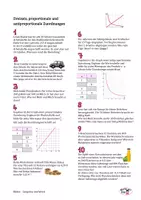 Vorschau - Arbeitsblätter - AB Dreisatz, proportionale und antiproportionale Zuordnungen - Deckblatt