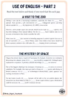 Vorschau - Arbeitsblätter - Cambridge B2 Use of English - Part 2 - Englisch - Seite 3