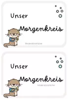 Vorschau - Anderer Materialtyp - Moderationsfächer für den Morgenkreis (Otterklasse) - Seite 2