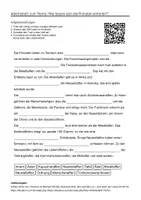 Vorschau - Arbeitsblätter - Arbeitsblätter zum Thema "Wie lassen sich die Primaten einteilen?" (Lückentext, Hörverstehen) + Lösung & MP3 - Deckblatt