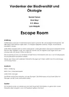 Vorschau - Spiele - Vordenker der Biodiversität und Ökologie (Escape Room) - Seite 1
