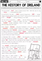 Vorschau - Arbeitsblätter - The History of Ireland - Grammar Worksheet (Simple Present vs Simple Past) - Seite 2